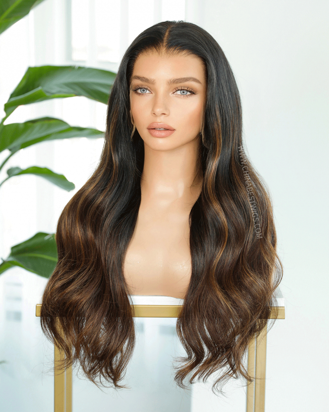 N95 Wavy 20Inch Brazilian Virgin Hair Glueless Wigs